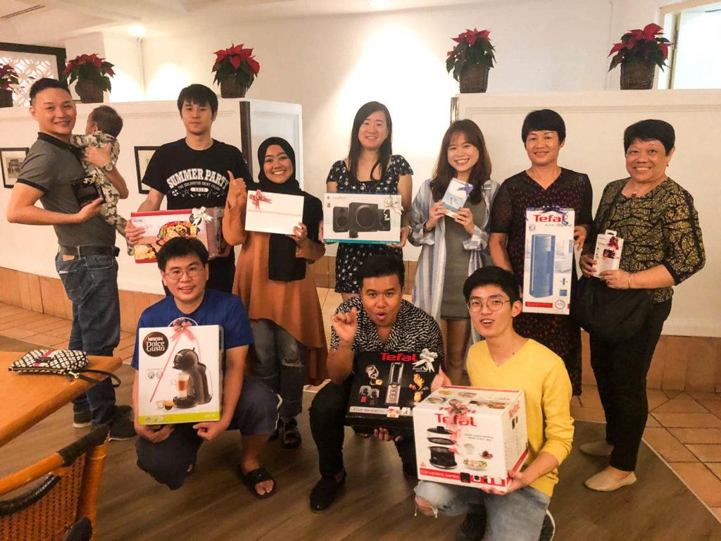 Detrack Family Day Lucky Draw winners