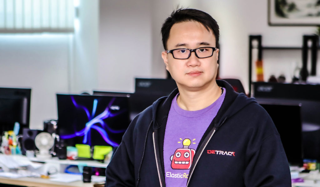 Photo of Detrack CEO