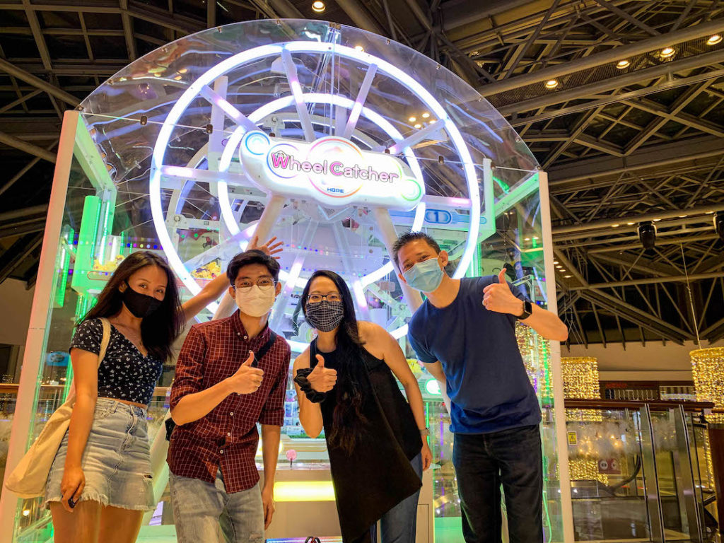 A night well spent at the arcade