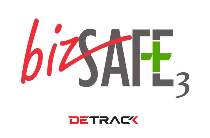 Detrack Is Certified bizSAFE Level 3