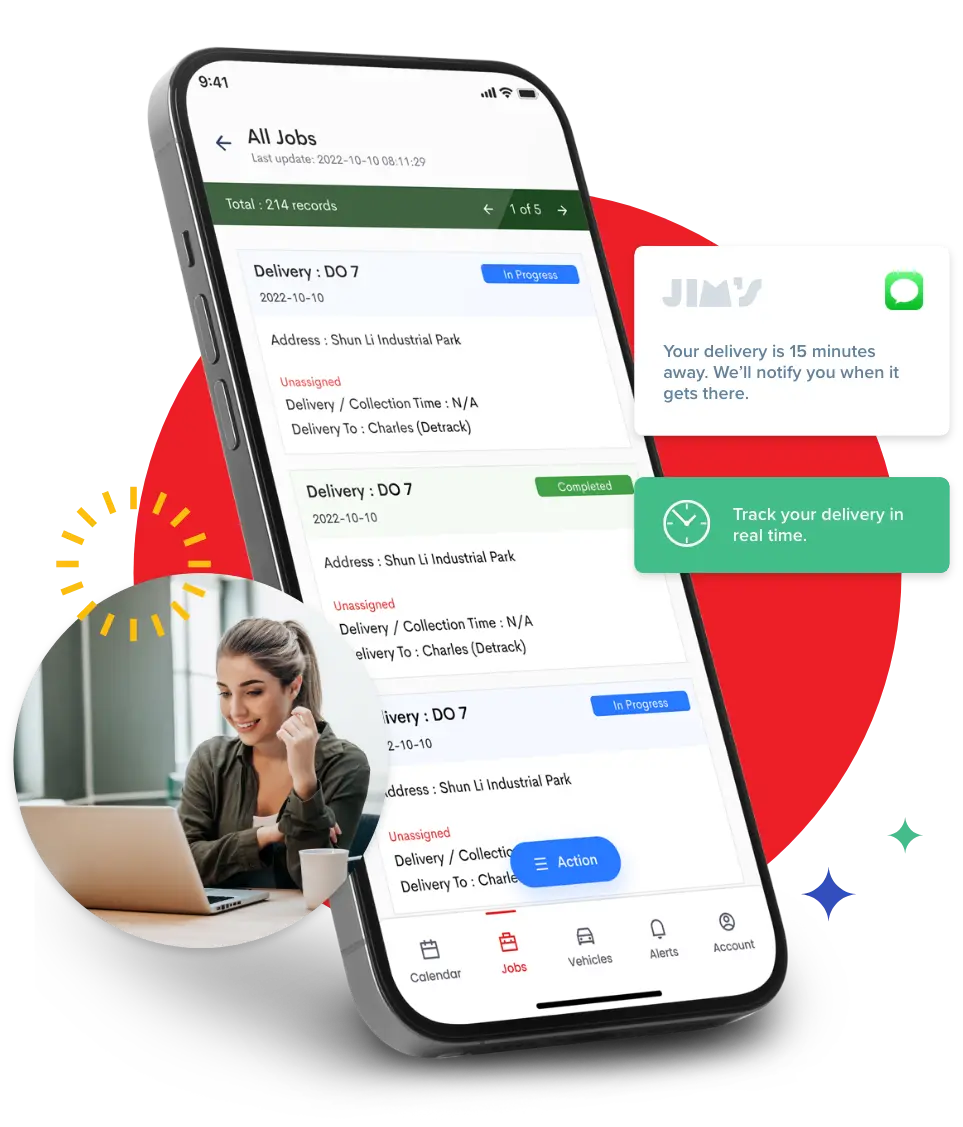 cutting edge features to improve your deliveries