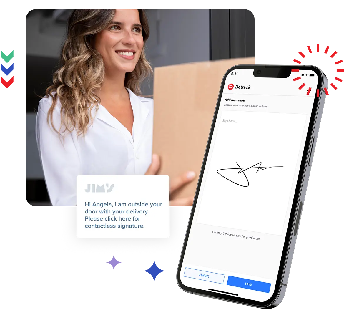 reliable electronic proof of delivery