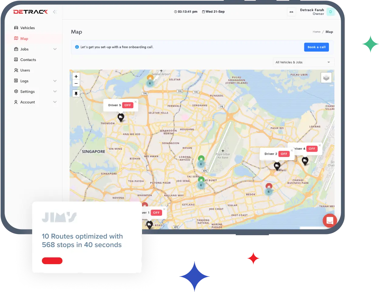 take control of your fleet with vehicle tracking