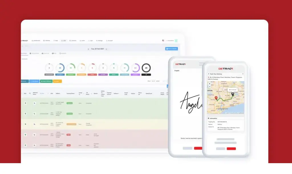 Detrack Dashboard