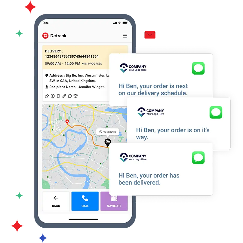 improve delivery visibility with Detrack