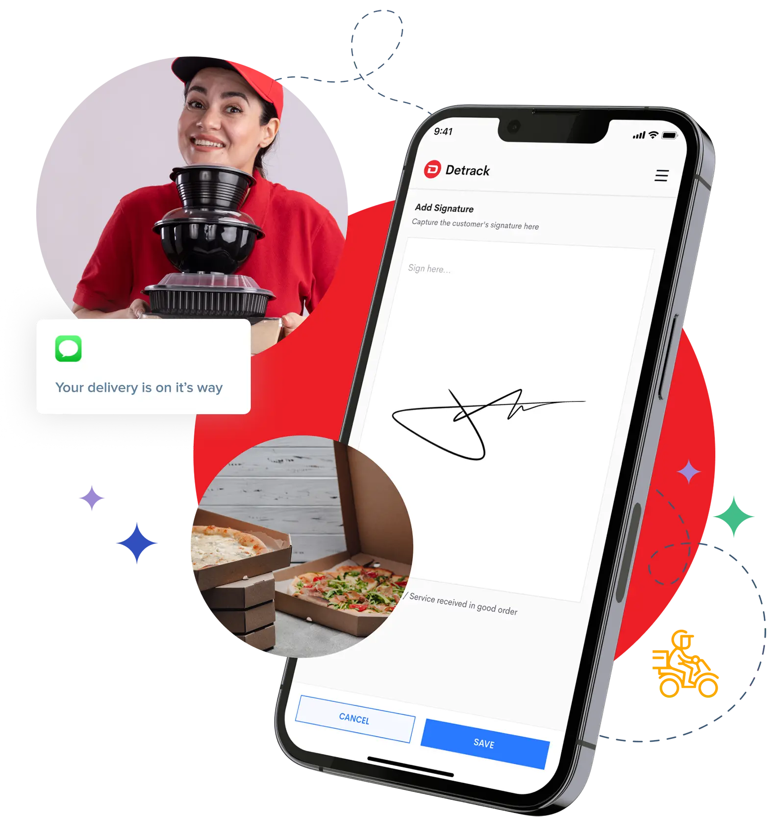 Manage every aspect of your food delivery process