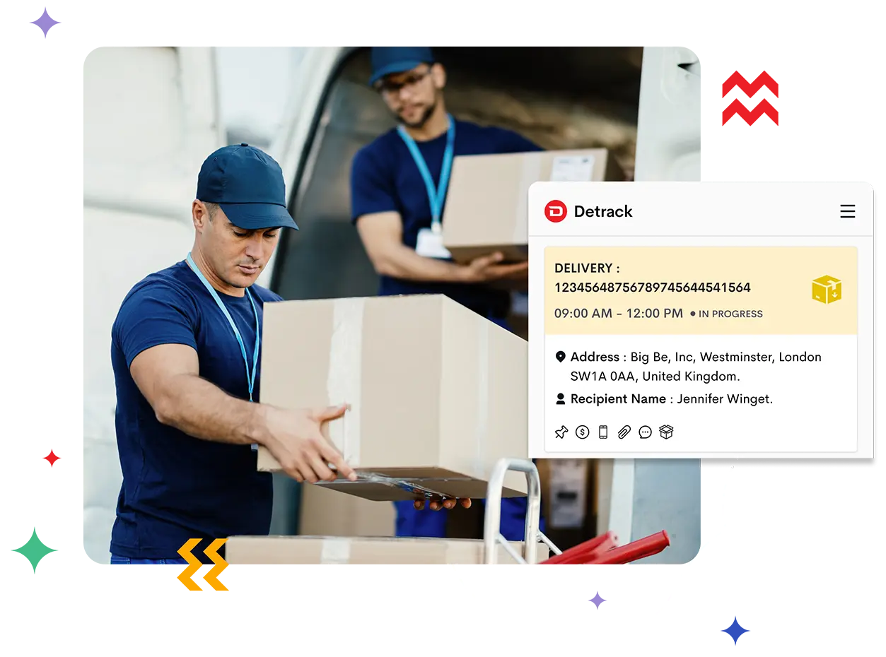 monitor your delivery fleet