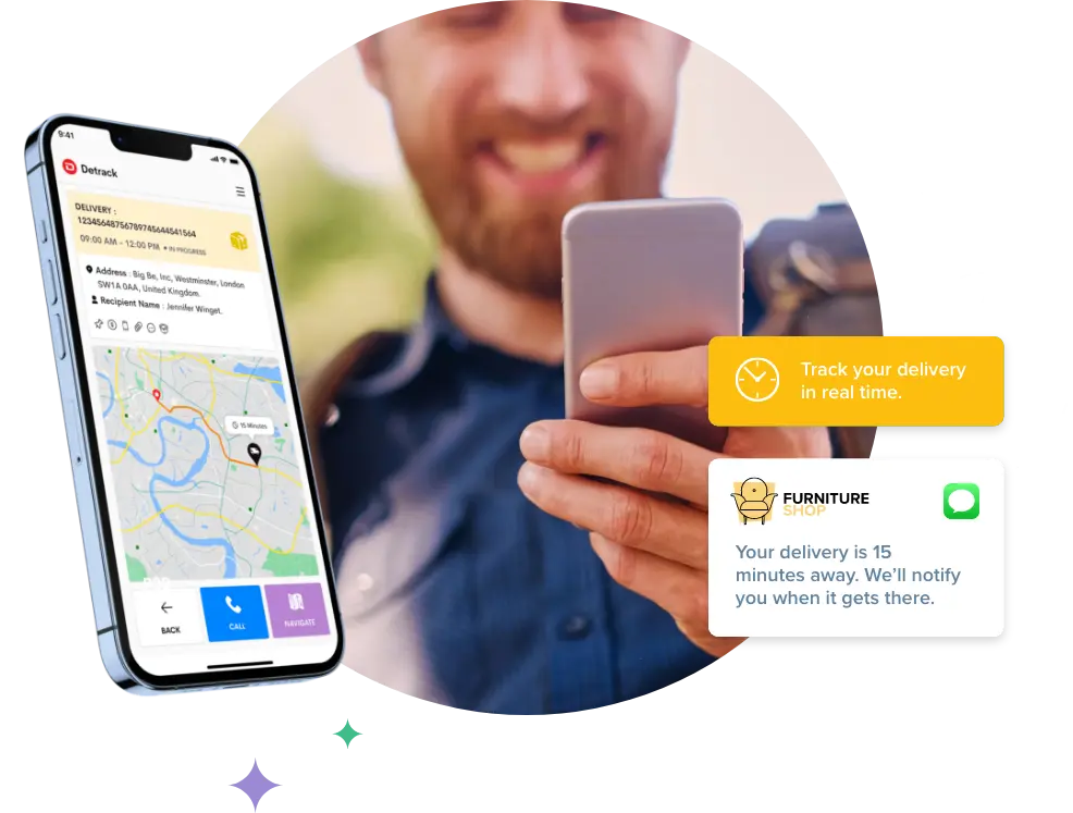 Detrack is the leading furniture delivery software solution