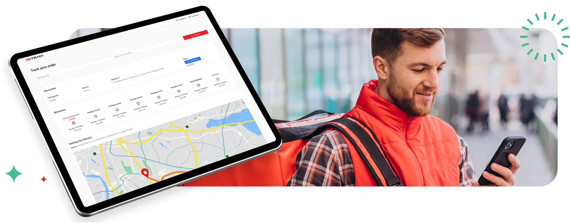 Great Features That Make Detrack the Best Food Delivery Software
