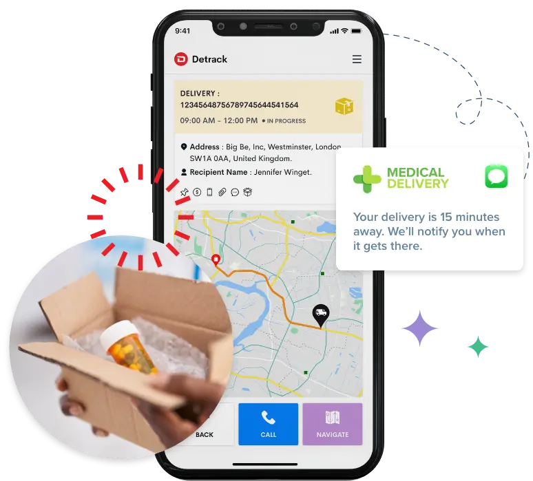 reliable and accurate proof of delivery system