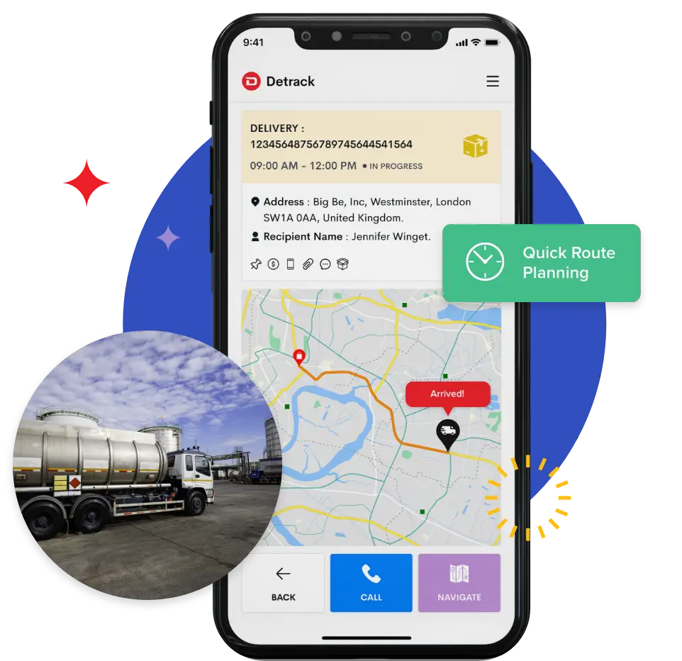 tracking and management solution for oil and gas companies