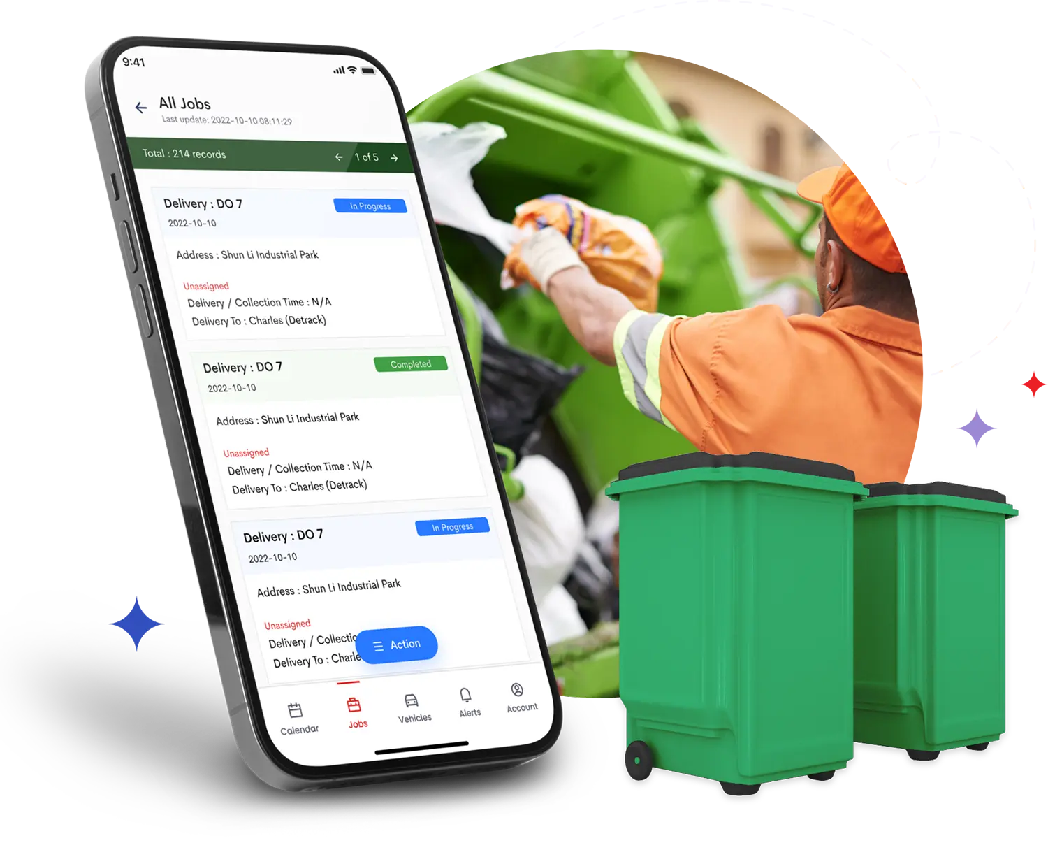 Waste Management with Detrack