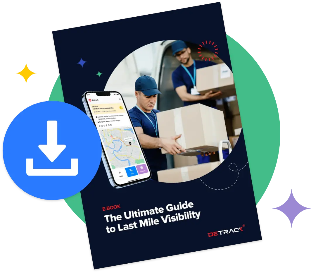 Ultimate Guide to Last Mile Visibility Ebook Cover