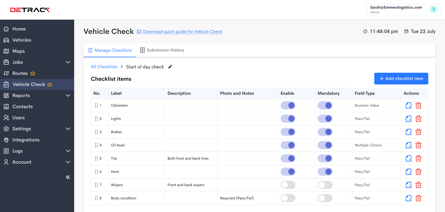 Vehicle Safety Checks: Simplify Your Fleet Management
