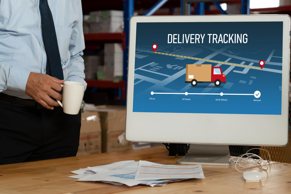 how do delivery companies track packages