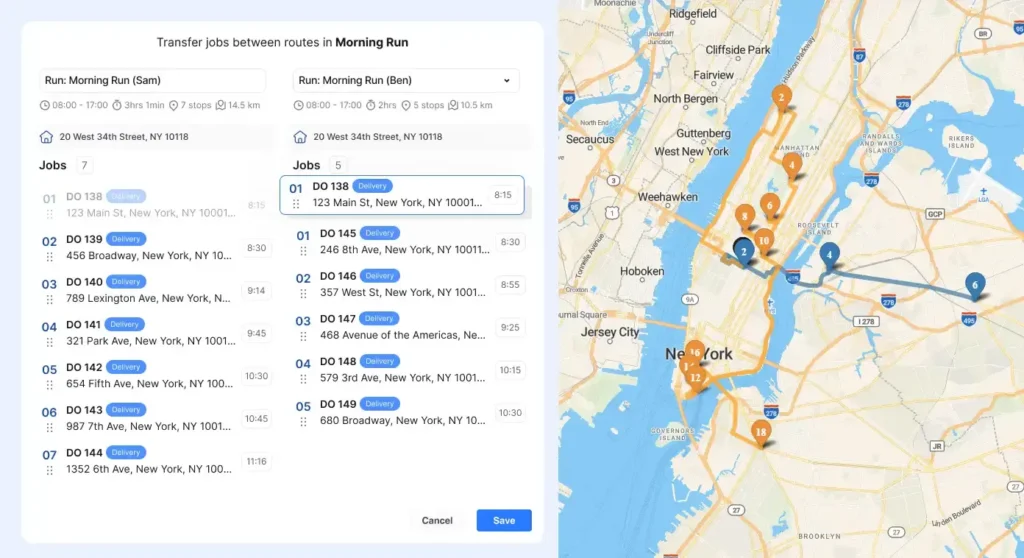route optimization enhancements