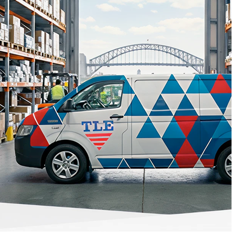 TLE Lakemba delivery van